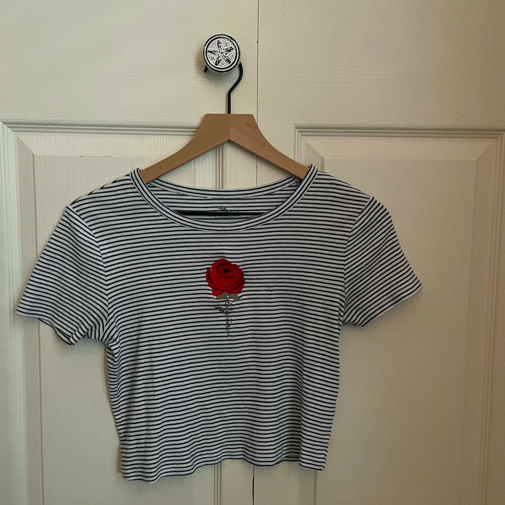 Striped Hollister Baby-Tee